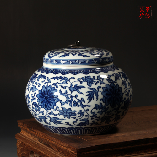 特价景德镇陶瓷器 高档仿古青花瓷摆件 家居装饰器皿储蓄罐茶叶罐在类目 家居饰品, 装饰器皿, 储物罐中 - 来自Buy2taobao.com提供专业的淘宝代购服务
