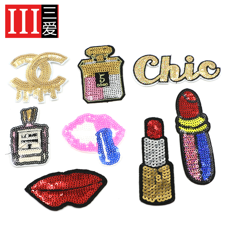 fashion Sequins decorate Cloth sticker Mini jeans Patch Sticker Cloth sticker clothes Cartoon children Large Embroidery Flowerin the Home Fabric , Sew DIY Material,Tools and finished products , Sew DIY Fitting/Accessories/Accessories , Fabric sticker category - from Buy2taobao.com to provide professional Taobao agent buy service