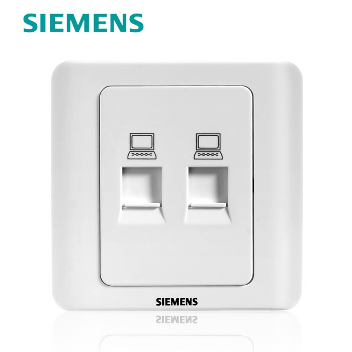 siemens prospect computer siemens switch socket prospect series Elegant white computer socket panelin the Electronic/Electrician , Outlet , Computer socket category - from Buy2taobao.com to provide professional Taobao agent buy service