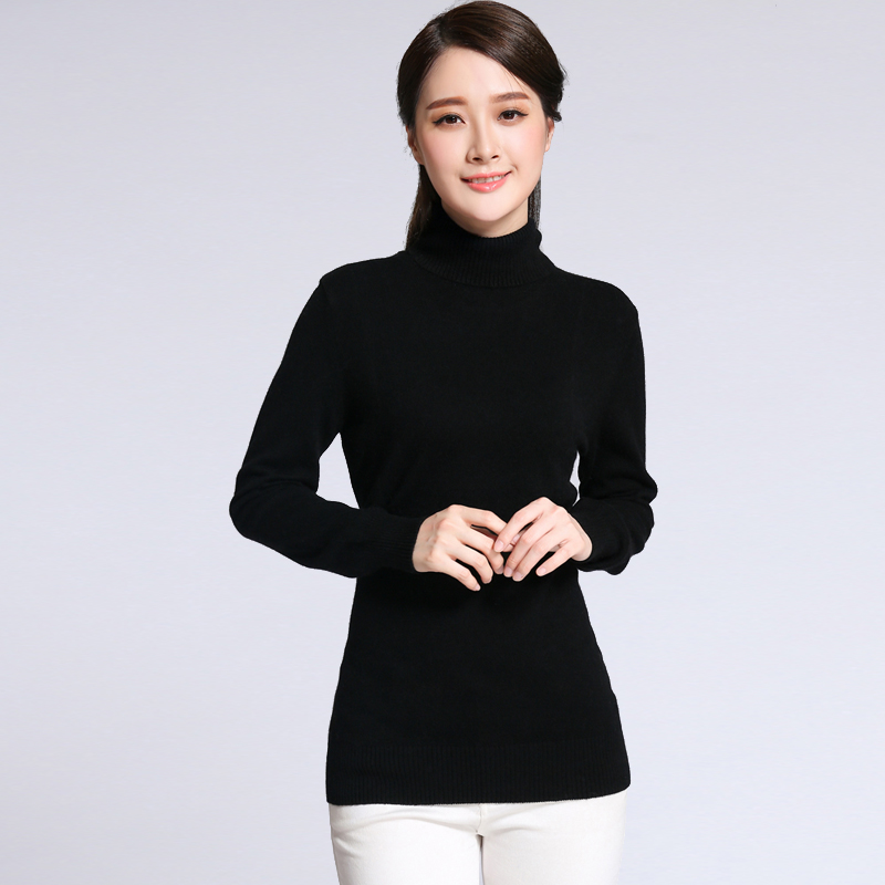 Ji Shen Rong quality goods new pattern Goat Fleece Ladies High collar Sweater Autumn and winter sweater Solid Base coat Best Sellersin the Women's clothing/Boutique , Sweaters category - from Buy2taobao.com to provide professional Taobao agent buy service