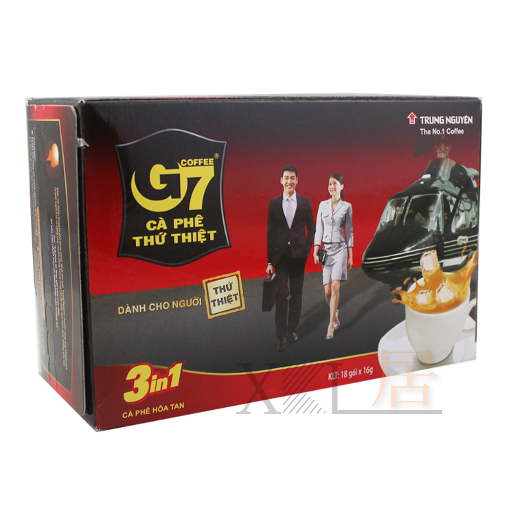 越南中原G7咖啡三合壹速溶咖啡16g*18小包 滿3盒包郵在類目 咖啡/麥片/衝飲, 速溶咖啡/咖啡豆/粉, 速溶咖啡中 - 來自Buy2taobao.com提供專業的淘寶代購服務