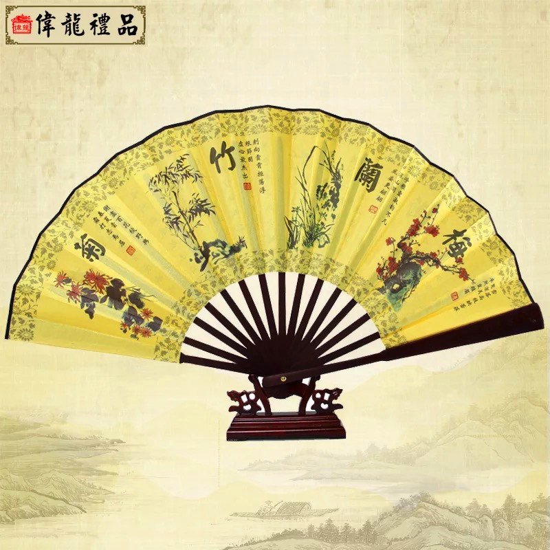 中国风南京男折扇古典古风扇子定制复古折叠扇10寸丝绸步扇子留念在类目 居家日用, 扇/迷你风扇/配件/冰垫/冰贴, 扇子中 - 来自Buy2taobao.com提供专业的淘宝代购服务