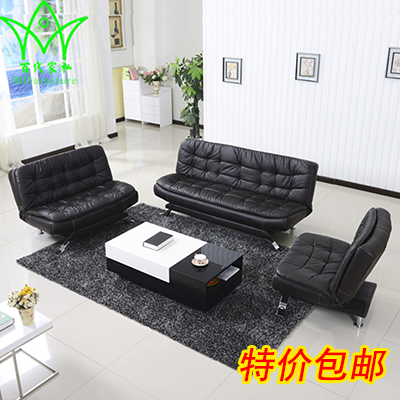 办公沙发茶几组合简约现代会客接待休息室多功能三人位真皮沙发床|ruв категории коммерческий/офисная мебель, офисная мебель, гостиной диван/чайный столик, диван - от Buy2taobao.com для оказания профессиональной услуги покупки агента Taobao