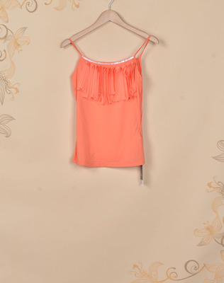 2015夏装新款专柜正品女装时尚韩版淑女流苏修身百搭小吊带W940