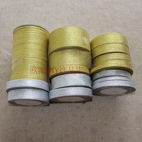 金蔥帶 銀蔥帶/金色絲帶烘培蛋糕包裝百搭禮品盒絲帶緞帶綢帶批發在類目 居家布藝, 縫紉DIY材料、工具及成品, 縫紉DIY配件/輔料/配飾, 絲帶/綢帶/布帶中 - 來自Buy2taobao.com提供專業的淘寶代購服務