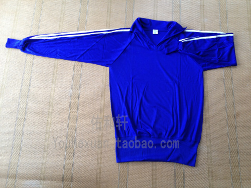 蓝白条两条杠学生男女军训运动服装 蓝色线衫上衣 老式运动服质优在类目 运动服/休闲服装, 运动毛衣/线衫中 - 来自Buy2taobao.com提供专业的淘宝代购服务