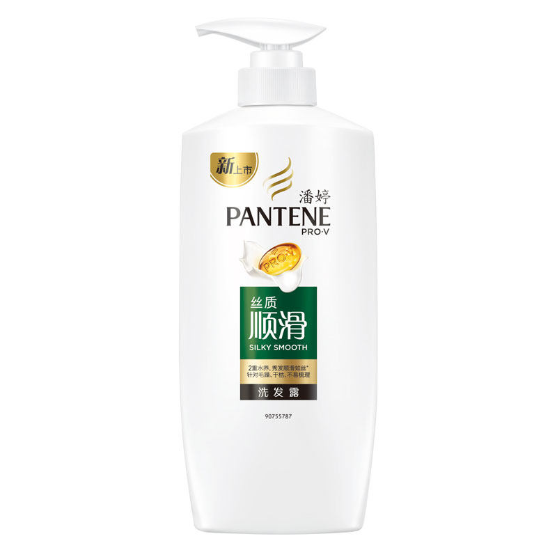 【天猫超市】潘婷 洗发露/水丝质顺滑 750ml 抚平毛躁 修护损伤