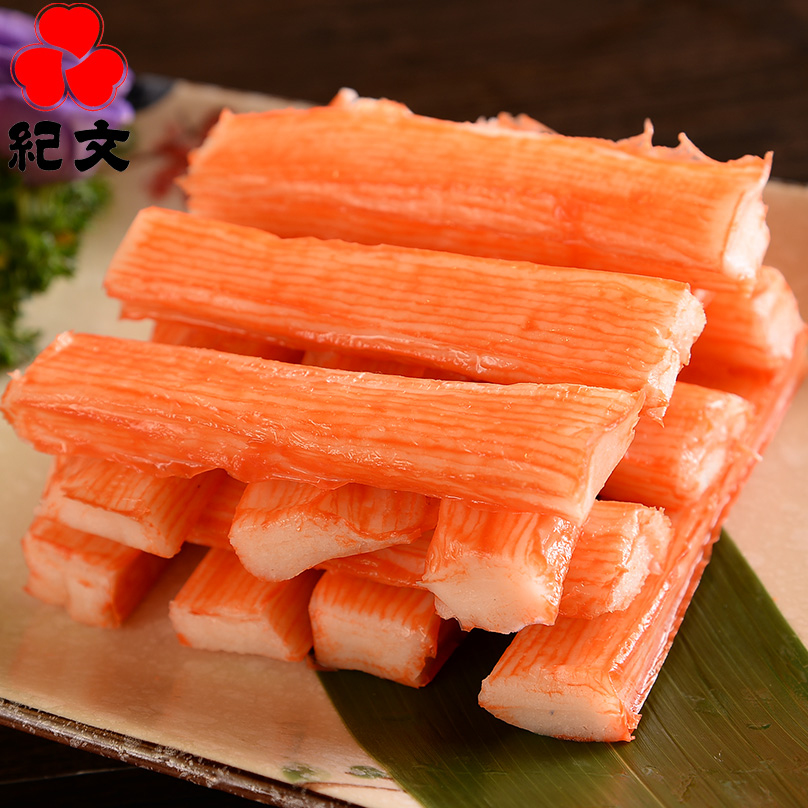 纪文蟹肉棒即食零食蟹柳棒145g蟹柳休闲零食手撕蟹柳冷冻生鲜料理在类目 水产肉类/新鲜蔬果/熟食, 海鲜/水产品/制品, 蟹类, 蟹类制品中 - 来自Buy2taobao.com提供专业的淘宝代购服务