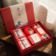 中式婚礼伴手礼结婚回礼创意礼物套装满月喜糖喜饼礼盒成品女伴娘