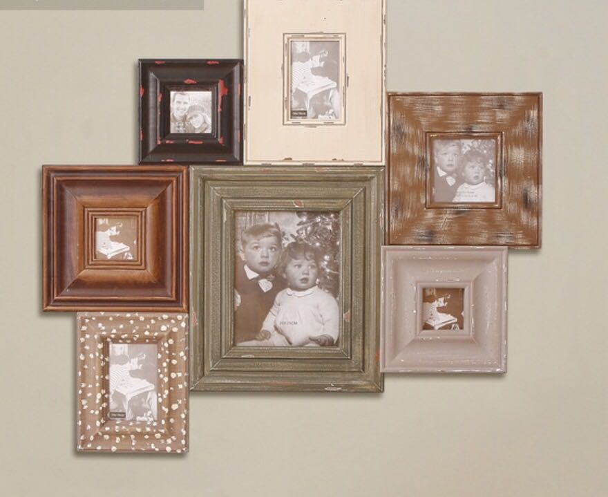 Northern Europe rural Soft loading Retro Do the old European style Photo wall Photo frame Frame Wall decoration Coffee shop Wall hangingsin the Home accessories , Frame/Frames category - from Buy2taobao.com to provide professional Taobao agent buy service