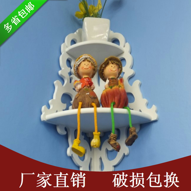 new pattern Countryside Hollow Wall hanging Ledge Corner Hollow Grillwork Shelf Foyer Corner Shelfin the Home accessories , Decorative frame/Decorative shelf category - from Buy2taobao.com to provide professional Taobao agent buy service