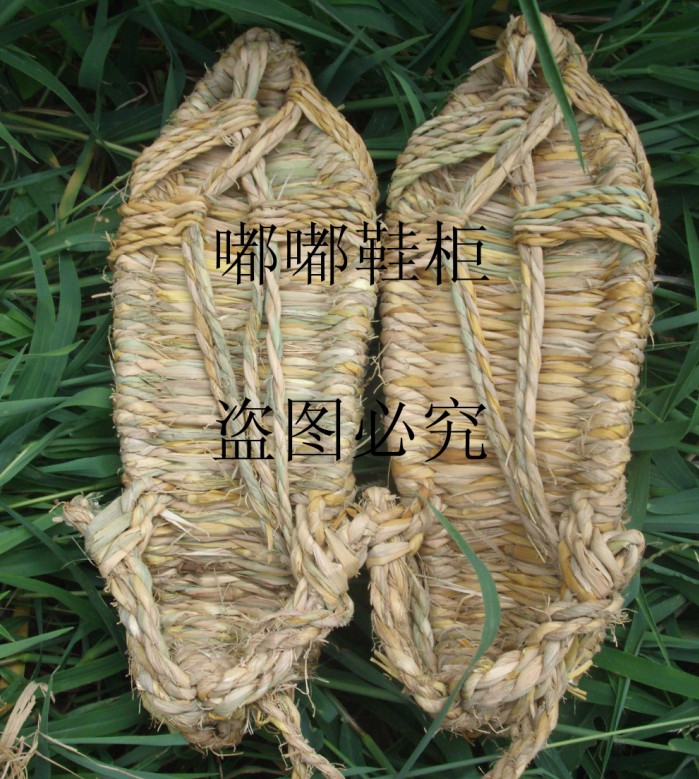 草鞋女草鞋子男草编鞋编织鞋复古藤草纯手工夏季凉鞋4双以上包邮在类目 特色手工艺, 地区民间特色手工艺, 其他中 - 来自Buy2taobao.com提供专业的淘宝代购服务