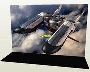 HG MG PG高达SEED 强袭自由敢达大天使号宇宙战舰背景纸场景模型