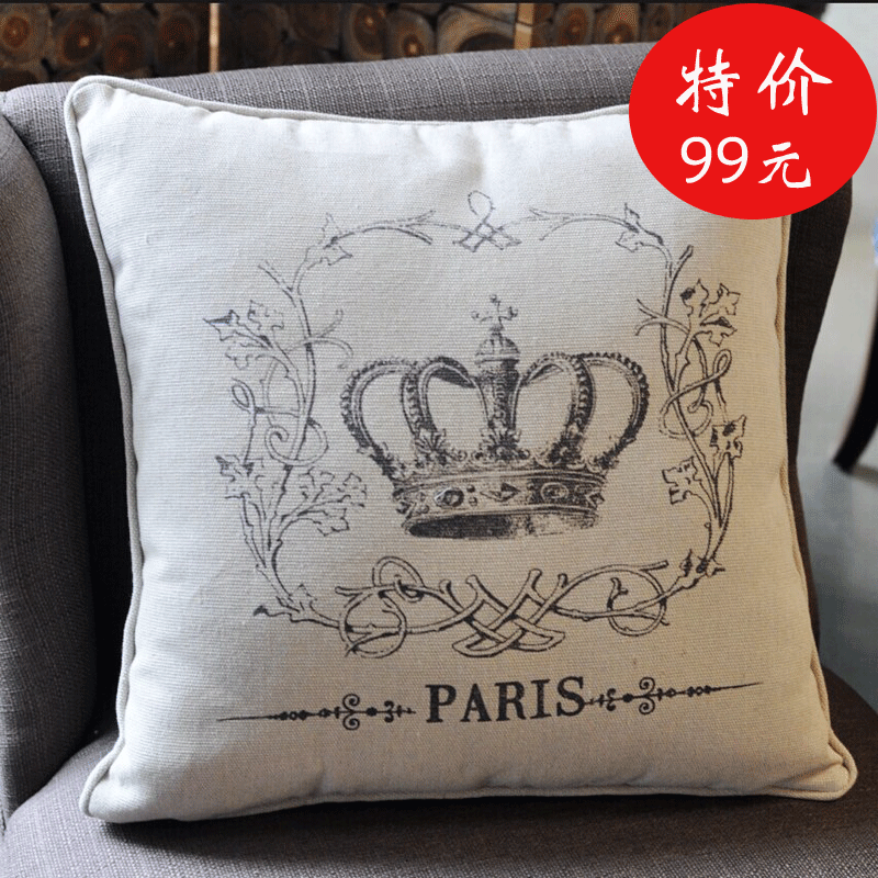 French country pattern Pure and elegant Linen Pillow Cushion With Pillow)Special feedbackin the Home Fabric , Pillow/Pillow category - from Buy2taobao.com to provide professional Taobao agent buy service