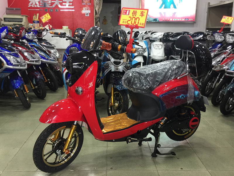 上海杰宝大王电动车新款72V32AH战鹰前后碟