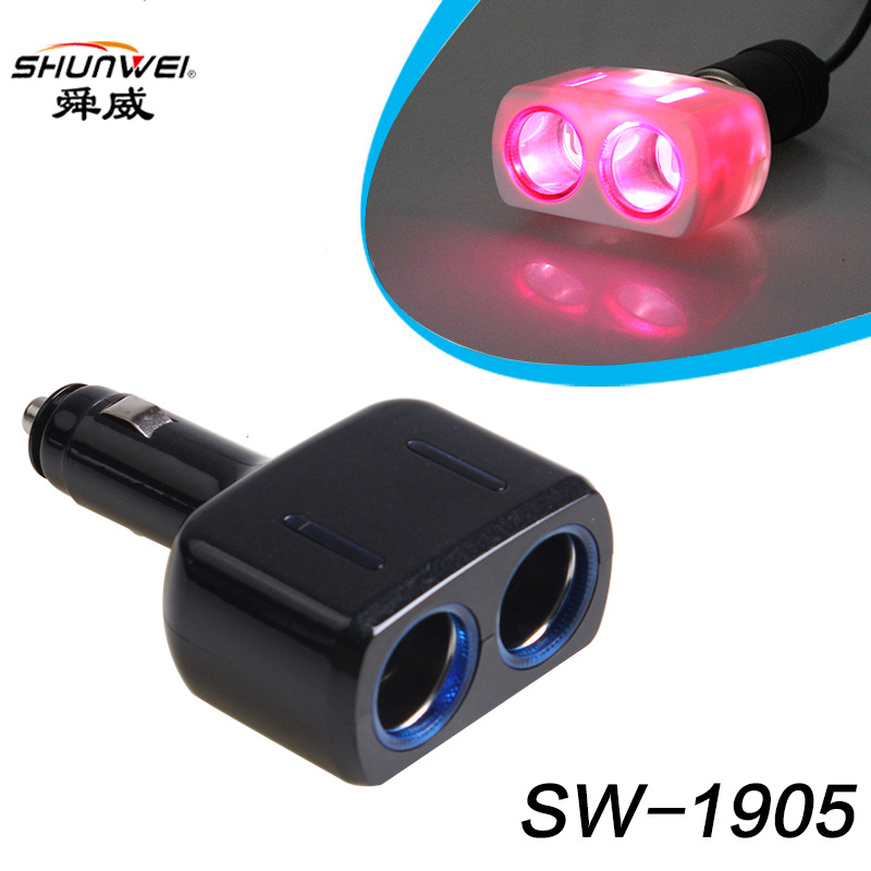 Car cigarette lighter One Trailer Two One of two Vehicle charging source distributor Multi-angle vehicle Chargerin the Car/Articles/Fitting/Refit , Car Audio/Car Electronics/Electric , Car Electronics/Electric , Car cigarette lighter category - from Buy2taobao.com to provide professional Taobao agent buy service