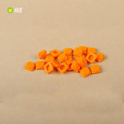 顽意{小号}背包手拿包手机壳拼图配件像素方块24色四方帽60颗粒装