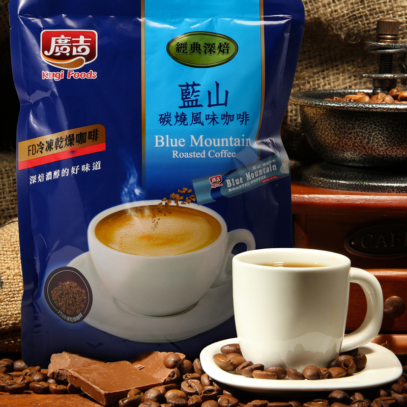 台灣進口廣吉經典藍山風味碳燒咖啡三合壹速溶咖啡粉袋裝330G*2袋在類目 咖啡/麥片/衝飲, 速溶咖啡/咖啡豆/粉, 速溶咖啡中 - 來自Buy2taobao.com提供專業的淘寶代購服務