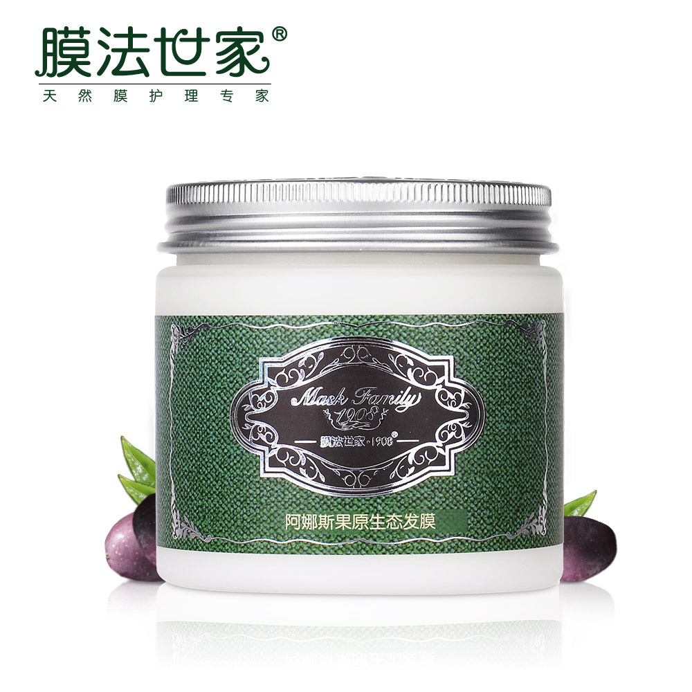 膜法世家1908 阿娜斯果原生态发膜200g 受损 还原强韧柔顺
