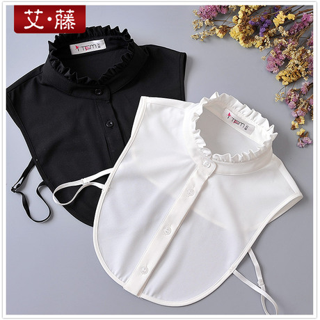 女雪纺假领