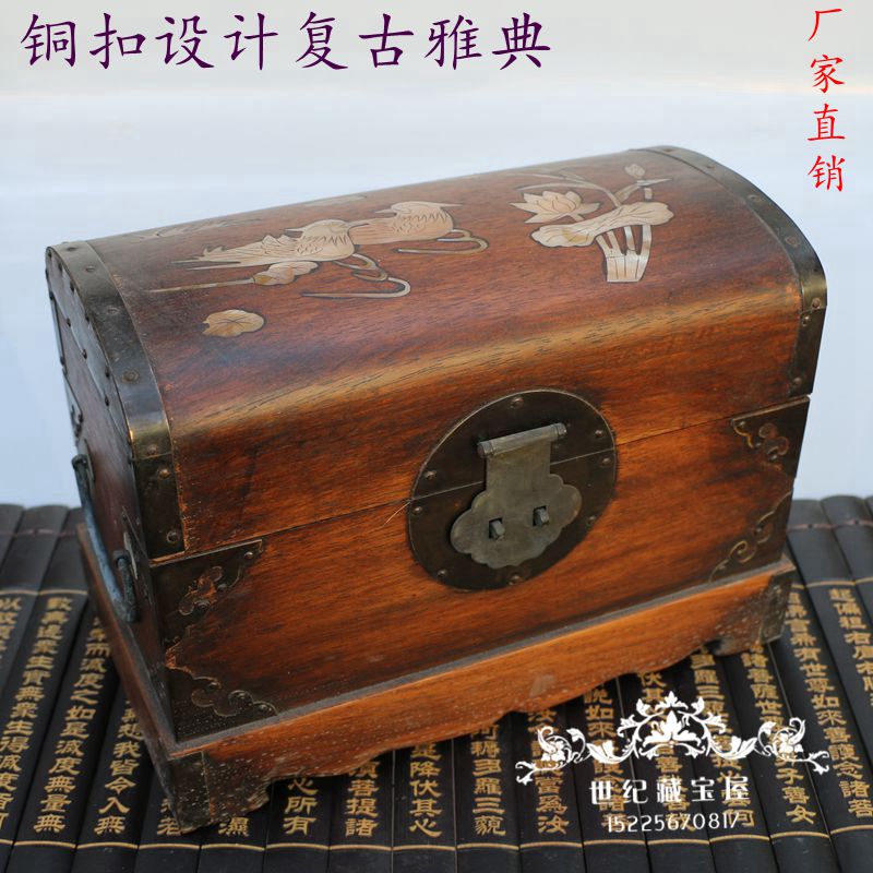 新品仿古做旧实木博古架中式黄花梨公主收纳盒小号荷花鸳鸯首饰盒在类目 收纳整理, 家庭收纳用具, 收纳盒, 首饰盒中 - 来自Buy2taobao.com提供专业的淘宝代购服务