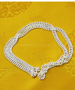 木川s990银项链男士风度足银，项链男韩版时尚，男士生日情人节礼物