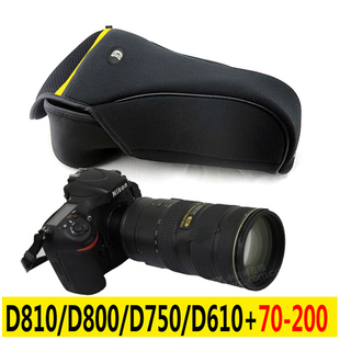 尼康单反相机包D800D810D610D750D600D850 70-200mm内胆包相机套
