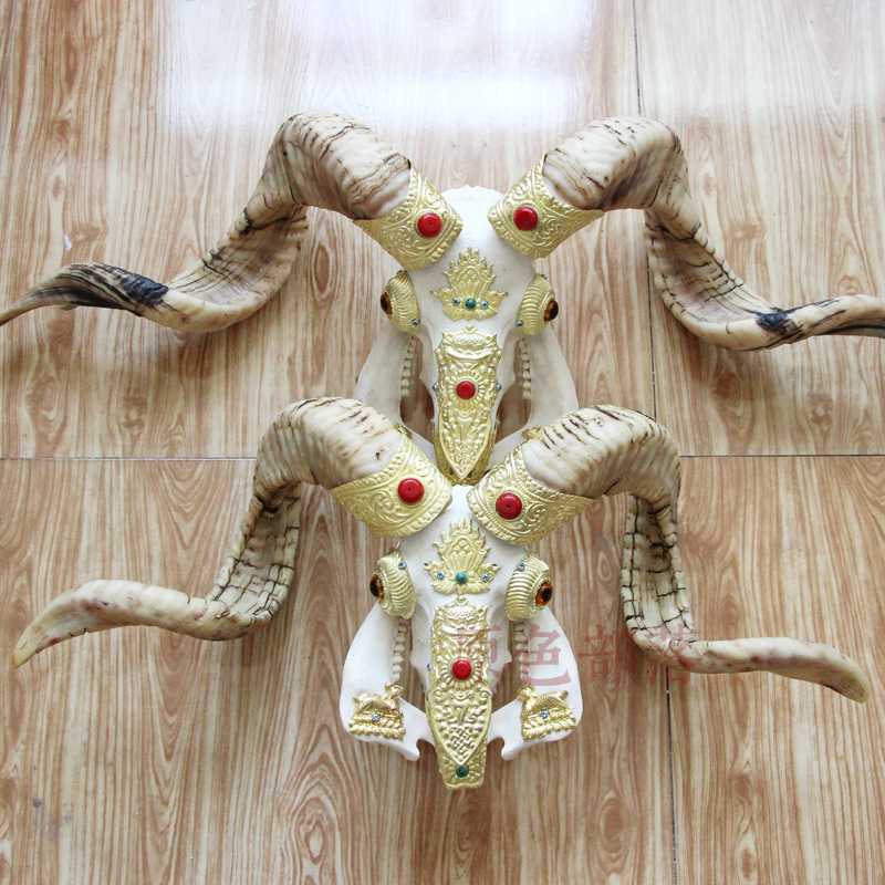 The Zang or Tibetan people Copper sheep skull Arts and Crafts manual Sheepshead decorate specimen Wall hanging Decoration Store decoration skullin the Arts and crafts , Minority handicrafts , Tibetan characteristics , Other category - from Buy2taobao.com to provide professional Taobao agent buy service