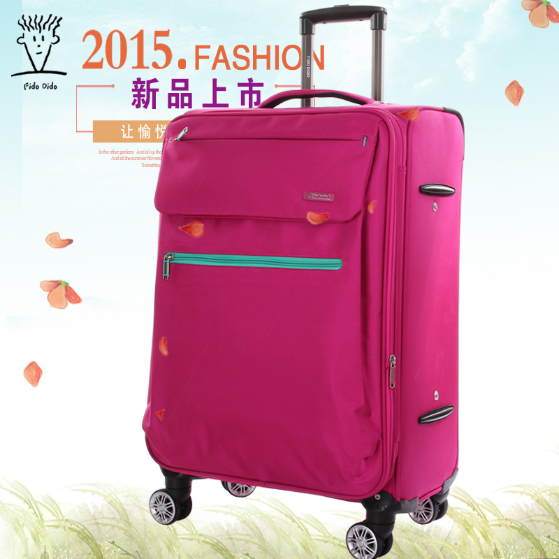 Fido Dido fashion Travel Draw bar box business affairs suitcase leisure time Universal wheel trunk 22 Inch board chassisin the Leather/Lady bags/Men's bag, Suitcase category - from Buy2taobao.com to provide professional Taobao agent buy service