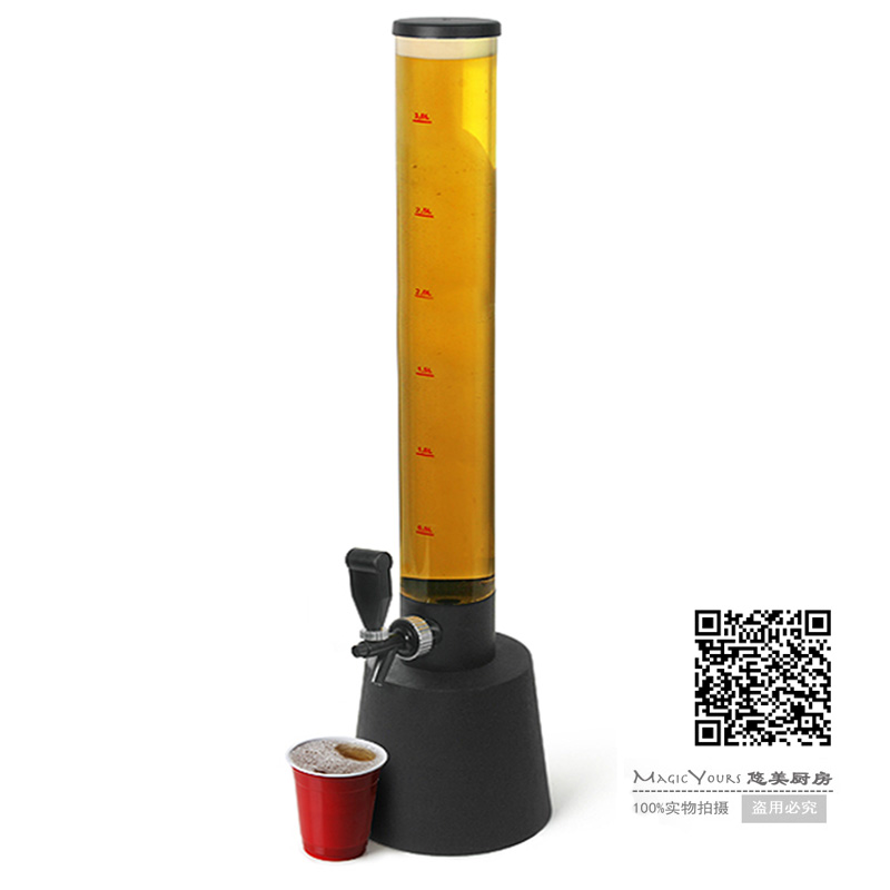 quality goods 3L Icicle Beer Machine Cask Wine cannon Wine tower Wine column The amount of wine Gear Restaurant Wine cannonin the Tableware , Flagon/Wineglass/Wine , Wine category - from Buy2taobao.com to provide professional Taobao agent buy service