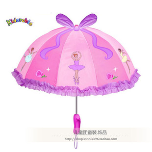 儿童雨伞出口kidorable芭蕾公主女童，雨伞幼儿宝宝，公主伞遮阳童伞