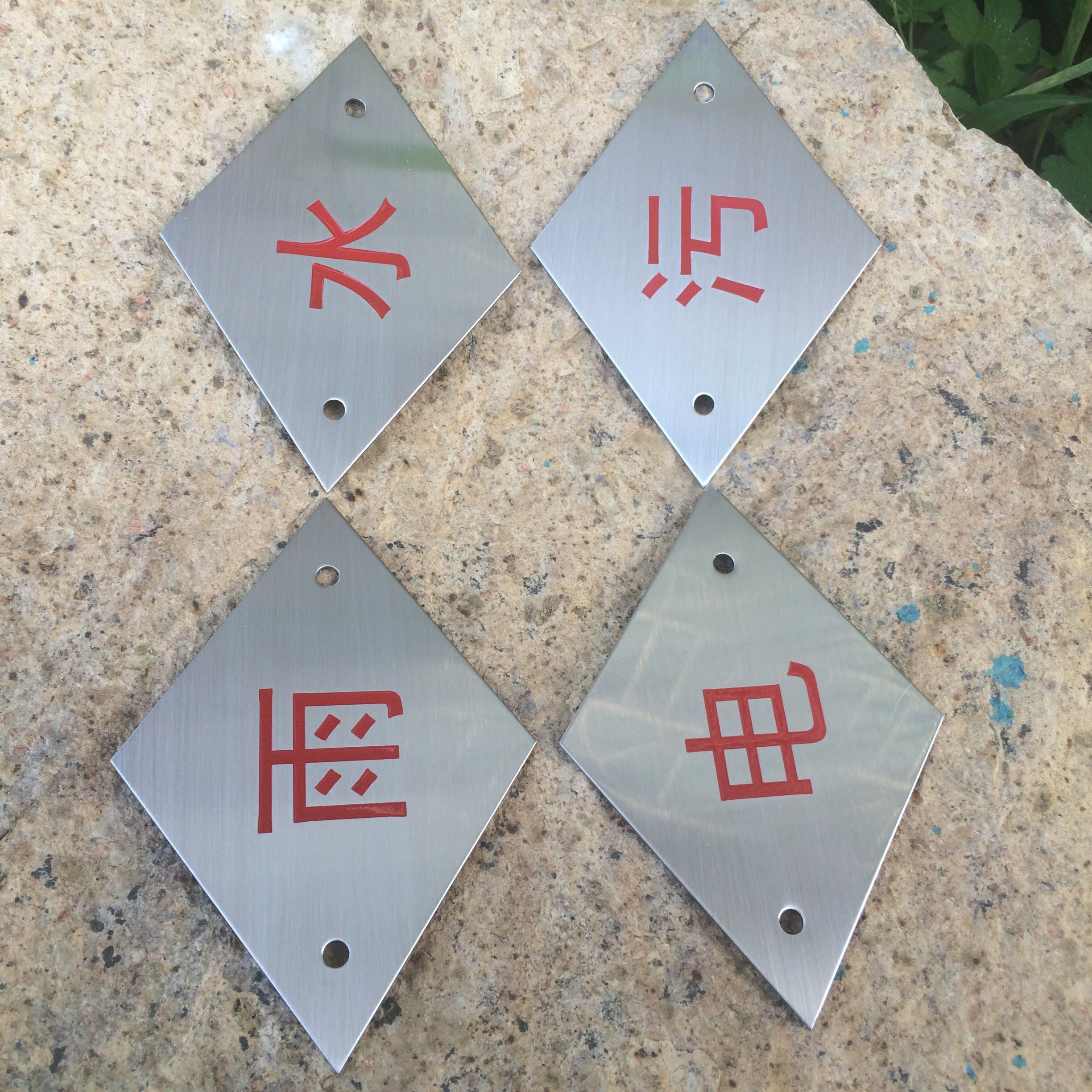 Manufactor Customized Cable Manhole cover Signage Stainless steel Signagein the Office Equipment/Consumables/Related Services , Packaging Equipment/Signs and supplies , Nameplate category - from Buy2taobao.com to provide professional Taobao agent buy service