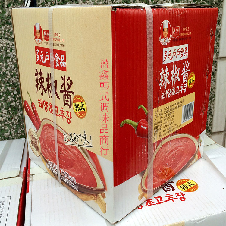 多元户户 英潮 辣椒酱14kg 韩式甜辣酱 韩国辣
