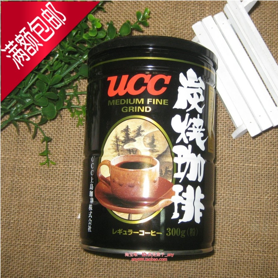 Japan Imported Grind Coffee powder UCC UCC Charcoal coffee powder 300g Cannedin the Coffee/Oatmeal/Chongyin , Instant coffee/Coffee beans/Powder , Instant coffee category - from Buy2taobao.com to provide professional Taobao agent buy service