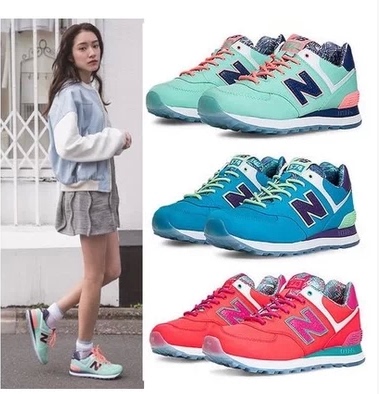 上下架计划:香港IT代购New balance女鞋新百伦跑步鞋珊瑚礁WL574IBL/IPU/IGP