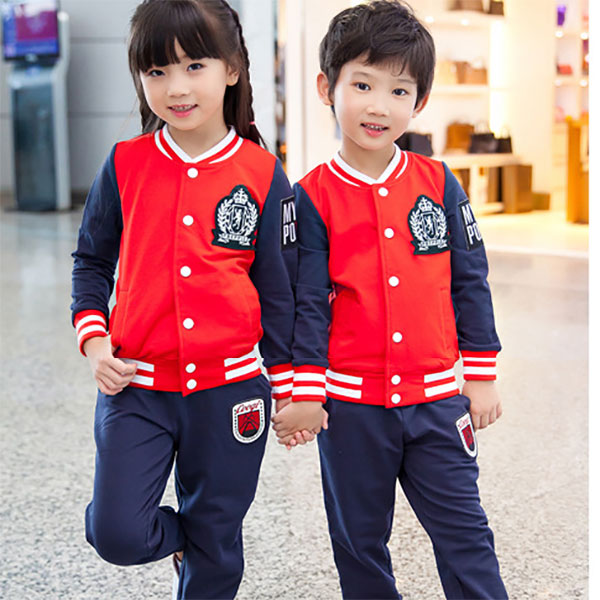 中小学生春秋校服套装幼儿园全棉园服老师服装