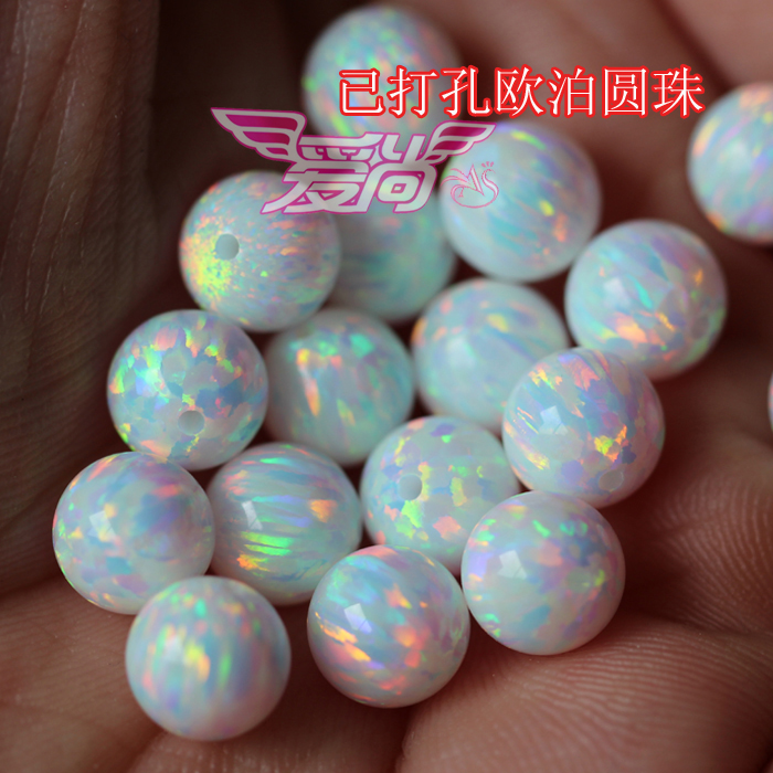 炫彩火欧泊圆珠白色澳宝3mm--10mmDIY散珠配珠串珠光珠手链珠子|ruв категории ювелирные изделия/алмаз/жадеит/золото, цветные камни/драгоценные камни, драгоценности кистлер - от Buy2taobao.com для оказания профессиональной услуги покупки агента Taobao