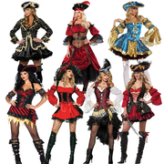 万圣节cos海盗服杰克船长服饰驯兽师成人女海盗衣服化装舞会服装