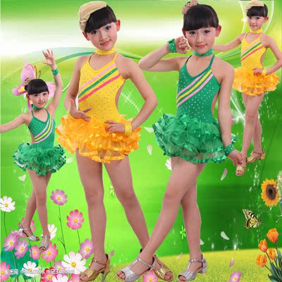 标题优化:新款六一儿童舞蹈服芭蕾舞裙女童无袖演出服练功服包邮