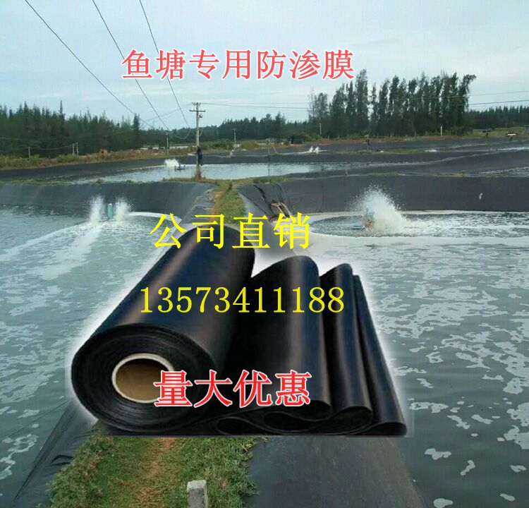 HDPE土工膜/养殖膜/藕池膜/鱼塘膜/蓄水池防渗膜/黄鳝泥鳅防渗在类目 基础建材, 防水材料中 - 来自Buy2taobao.com提供专业的淘宝代购服务