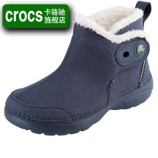 Зимние ботинки crocs童鞋冬卡洛驰正品代购棉鞋新款12809惬意暖棉短靴保暖雪地靴