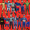万圣节cosplay成人服装美国队长，钢铁侠服装超级英雄动漫演出服