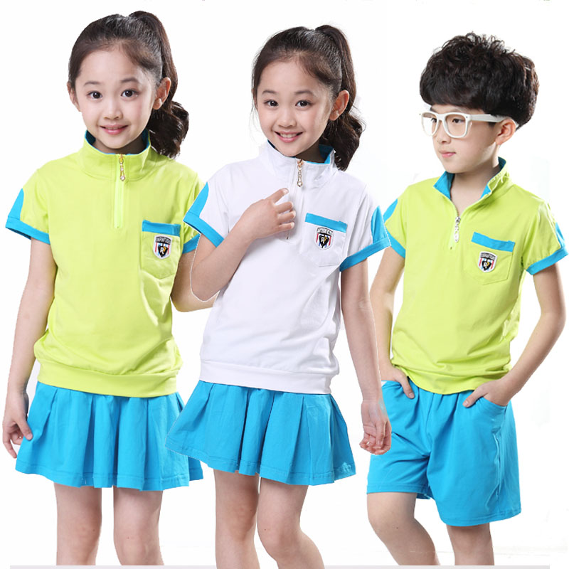 幼儿园园服夏季小学生校服新款儿童班服演出服运动会服装套装男女|msdalam kategori Kanak-kanak/Bayi/Keluarga dipasang, pakaian seragam/pakaian seragam adat - dari Buy2taobao.com untuk memberikan perkhidmatan ejen Taobao profesional membeli