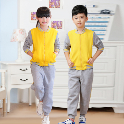 2015新款棒球服冬装幼儿园园服老师教师服装