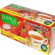 斯里兰卡impra英伯伦草莓味红茶袋泡 30袋 盒 袋泡红茶 2盒起