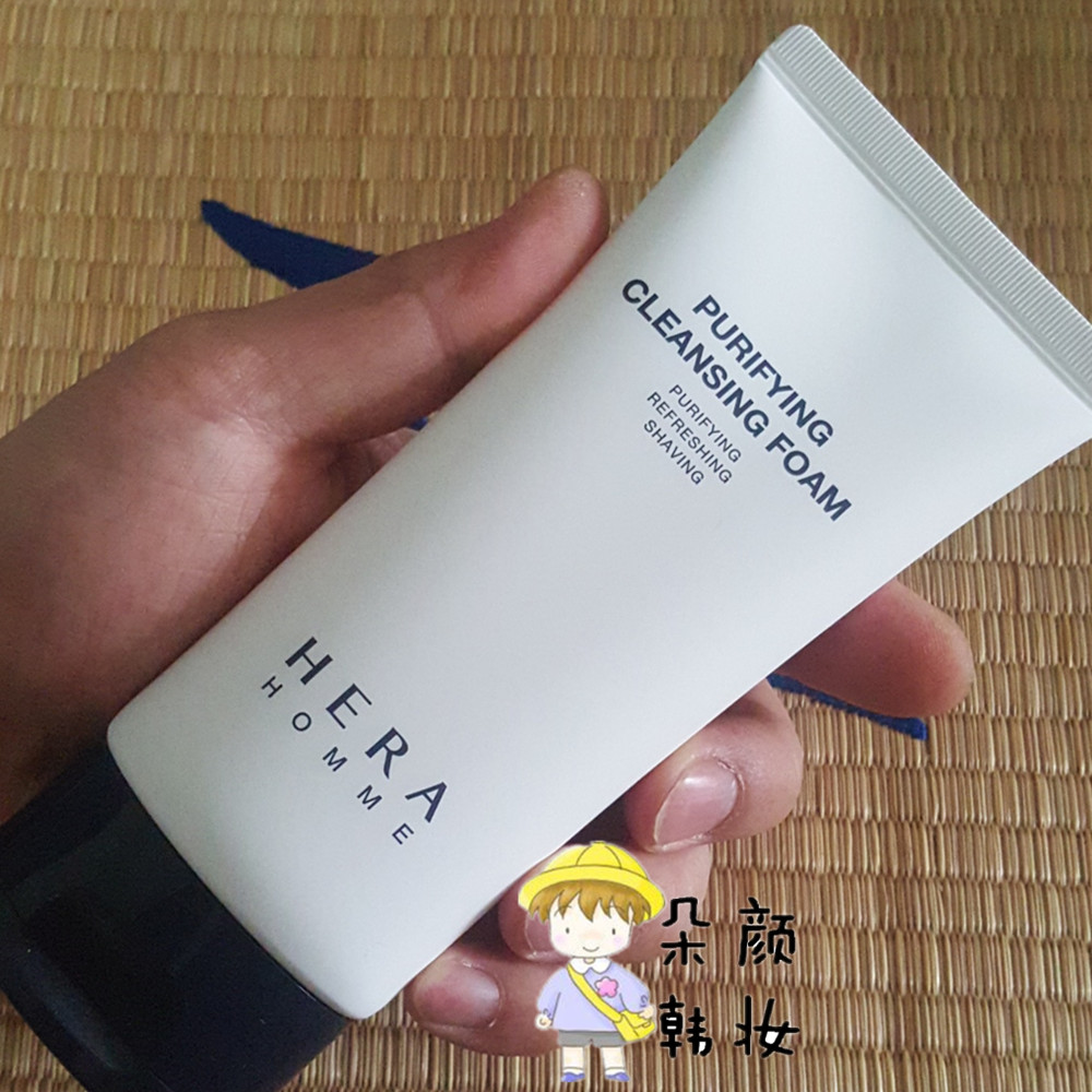 the republic of korea HERA Hera man refreshing Rejuvenation Facial Cleanser Moisture 125ml Light incense Degreasing Blackheadin the Skin Care/Body/Essential oils , Cleansing category - from Buy2taobao.com to provide professional Taobao agent buy service