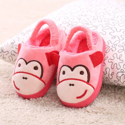 可爱卡通儿童棉拖鞋冬防滑室内拖鞋宝宝棉拖鞋男女童鞋亲子棉拖鞋
