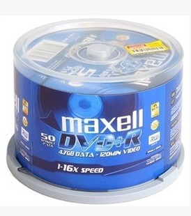 麦克赛尔Maxell光盘 dvd刻录盘 万胜DVD刻录光盘 空白光盘 dvd+r