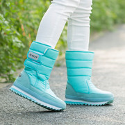 雪地靴女冬季保暖防水加绒加厚防滑高筒女士舒适雪地棉鞋