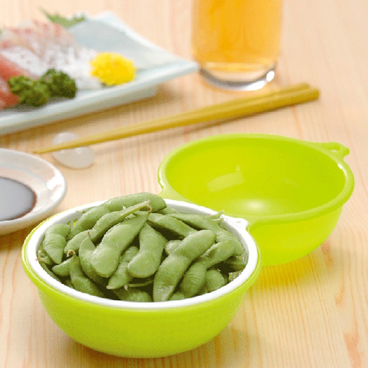 Japanese imports inomata Edamame bowl Leachate pinkycolor Fruit bowl Hamper kitchen Storage Bowlin the Tableware , Tableware , Fruit bowl/Fruit plate/Hamper category - from Buy2taobao.com to provide professional Taobao agent buy service